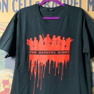 The Hateful Eight Quentin Tarantino Movie Promo Double Sided T-Shirt